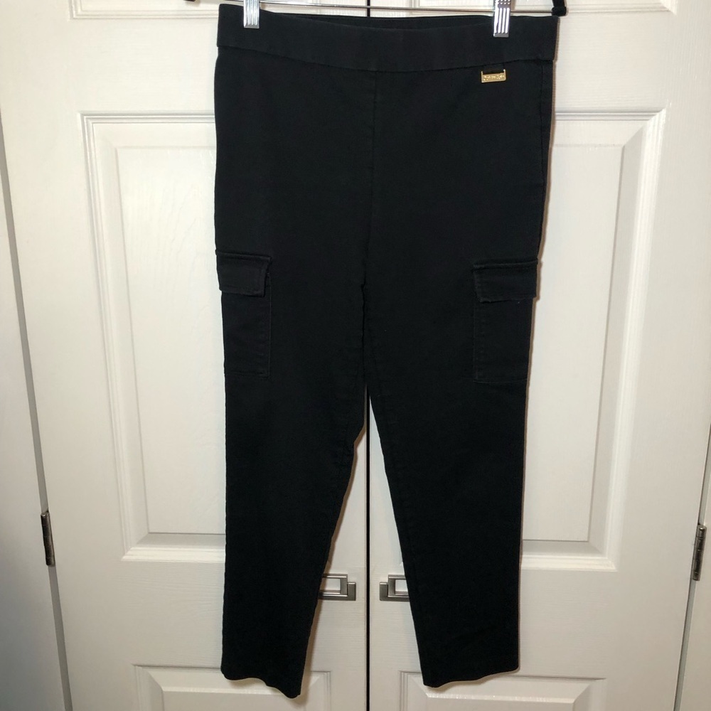 Women’s Black Calvin Klein Cargo Crop Pants Size S